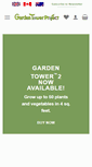 Mobile Screenshot of gardentowerproject.com